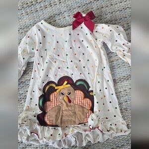 Good Lad White Polka Dot Turkey shirt